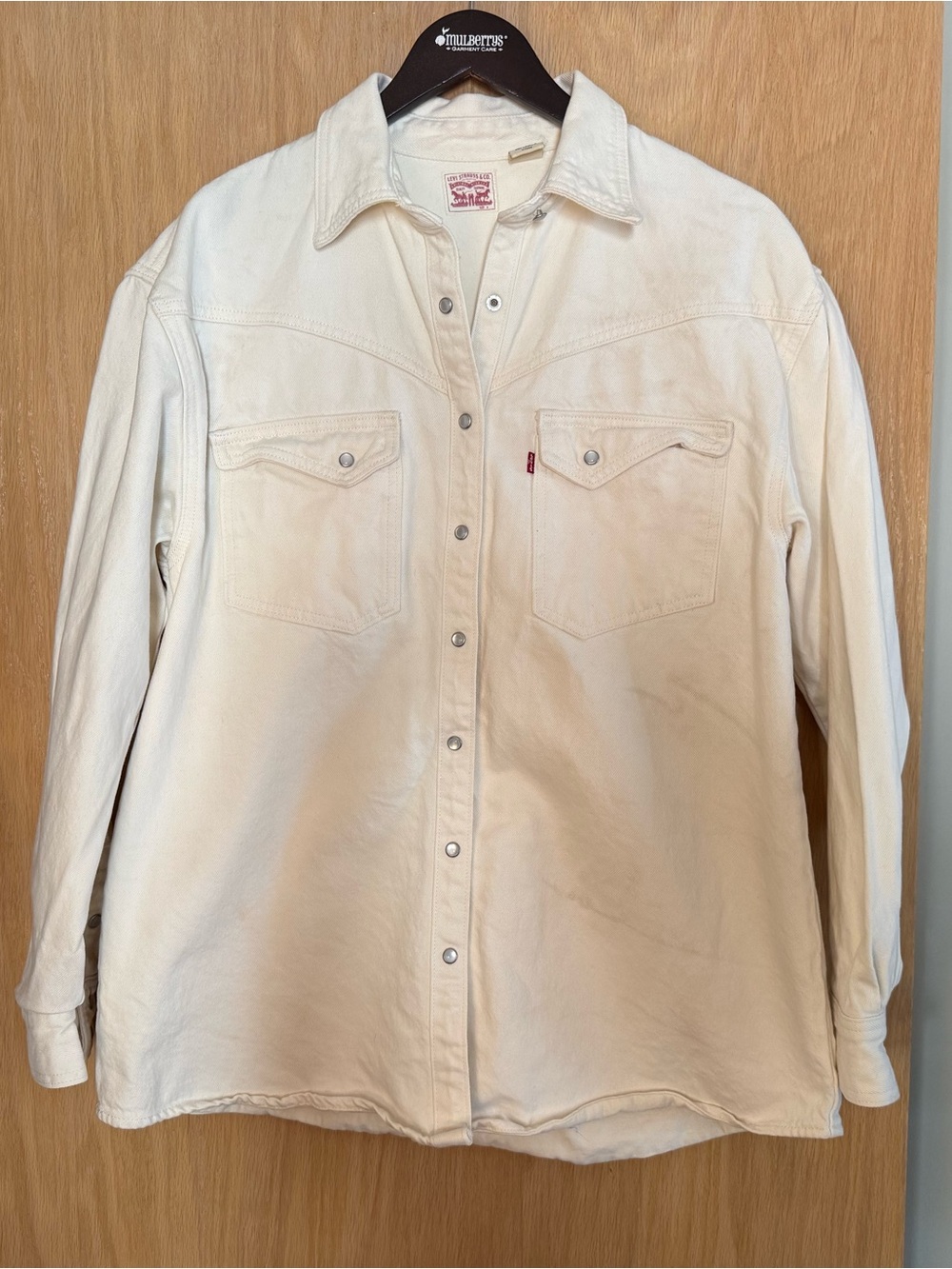 Levi's Oversized Western Snap-Front Shirt - S